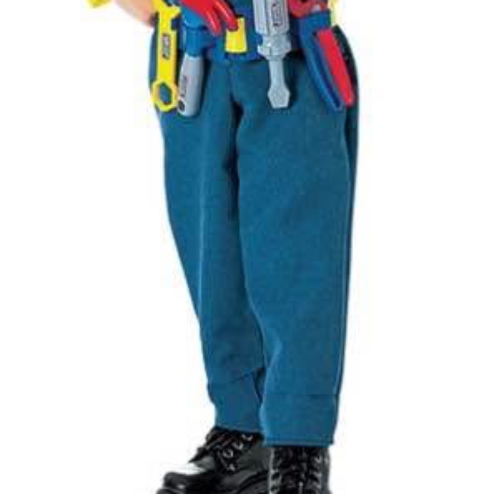 BRAND NEW baby toddler construction builder halloween costume size 1-2 for 6-12M - Picture 3 of 6